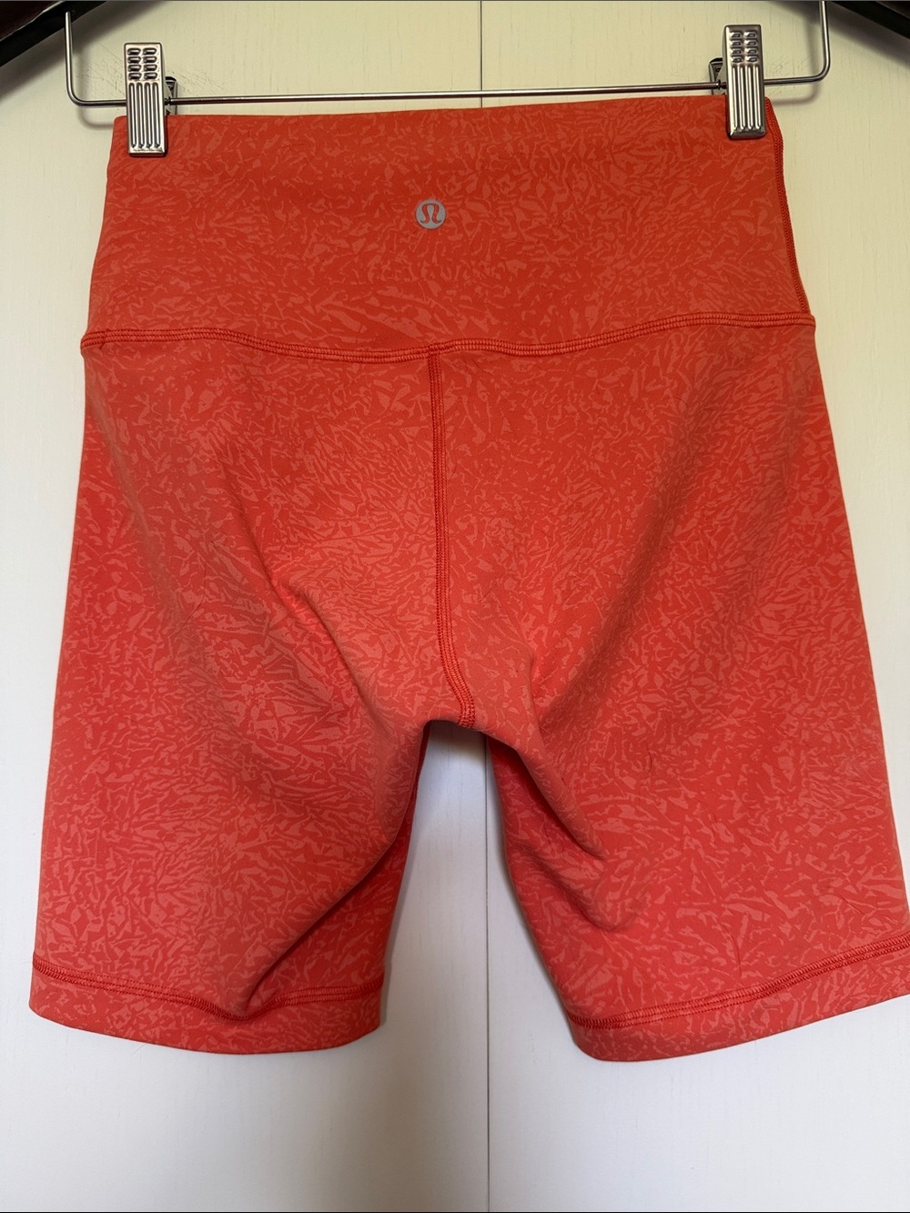 Lululemon Wunder Train High Rise Short 8"
Crunch Warm Coral